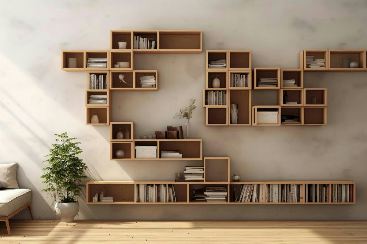 Angoli di casa valorizzati da librerie compatte: design funzionale e stile unico per ogni spazio